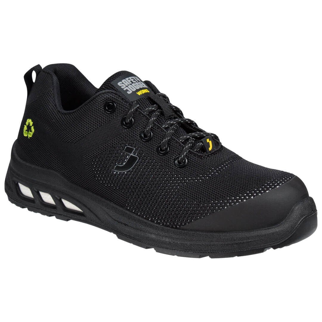 Safety Jogger ECOFİTZ BLACK S1P SRC SR ESD FO İş Güvenlik Ayakkabısı