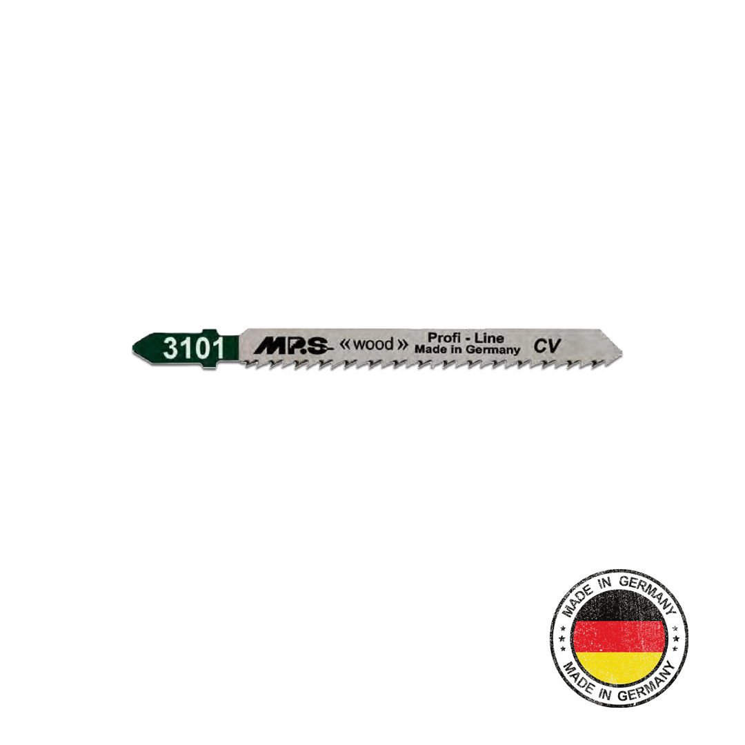 MPS Dekupaj Testere Ucu (3101-5) CV, T101B, 10 tpi, 75 mm, 2.5 mm (5'li Paket)