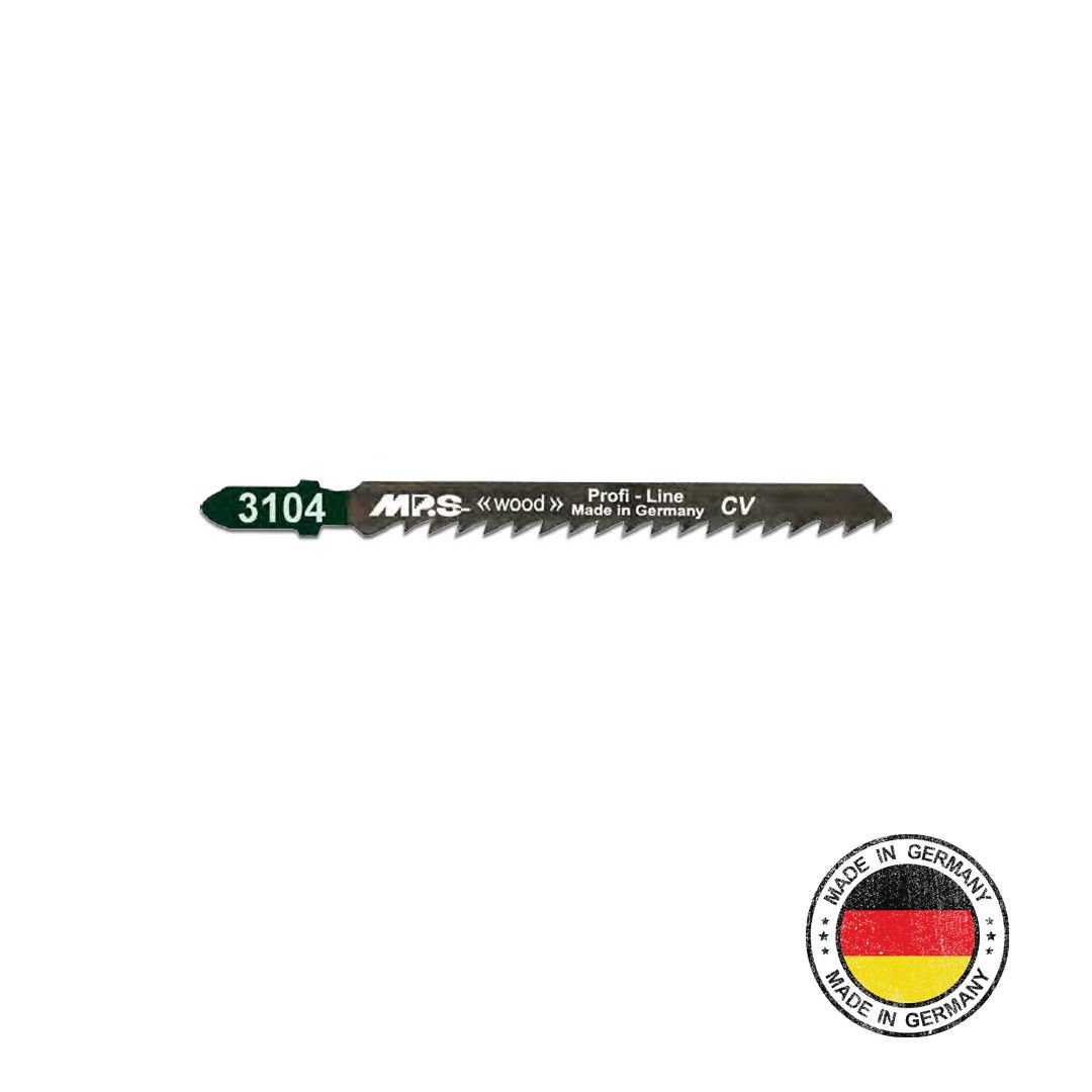 MPS Dekupaj Testere Ucu (3104-5) CV, T144D, 6 tpi, 100 mm, 4 mm (5'li Paket)