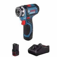 Bosch Professional GSR 12V-15 FC Set 2.0AH Akülü Delme Vidalama Makinesi