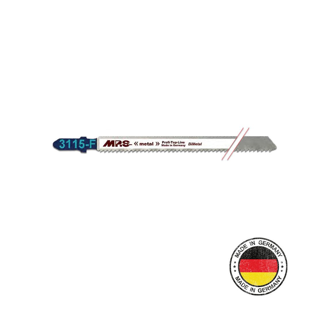 MPS Dekupaj Testere Ucu (3115-F-5) Bi-Metal, T318BF, 12 tpi, 130 mm, 2 mm (5'li Paket)