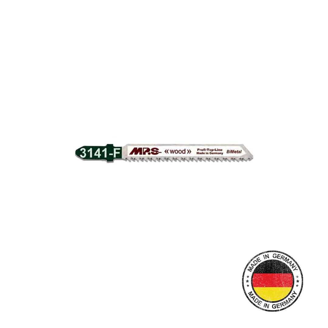 MPS Dekupaj Testere Ucu (3141-F-5) Bi-Metal, T101BIF, 13 tpi, 80 mm, 1.9 mm (5'li Paket)