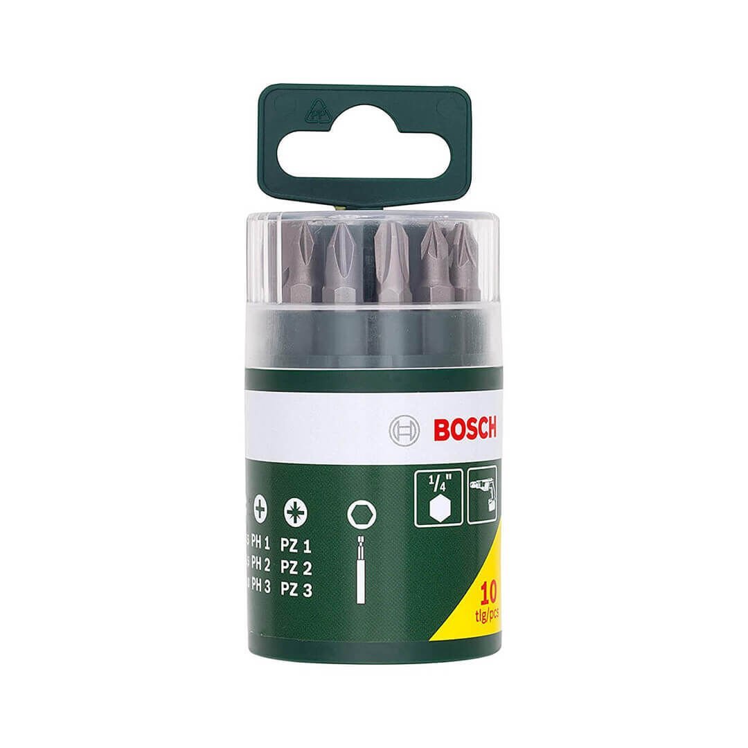 Bosch Promoline 10 Parça Tornavida Bits Seti