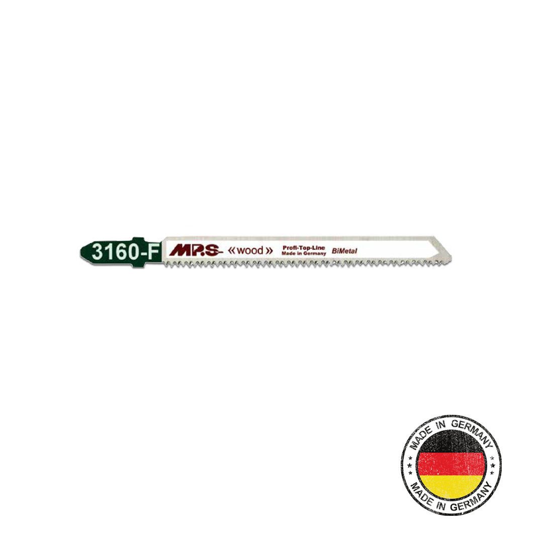 MPS Dekupaj Testere Ucu (3160-F-5) Bi-Metal, T101AIF, 17 tpi, 100 mm, 1.5 mm (5'li Paket)