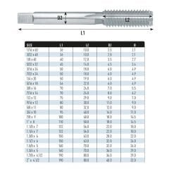 Teknik Drill's BSW Diş (Whitworth) El Kılavuzu
