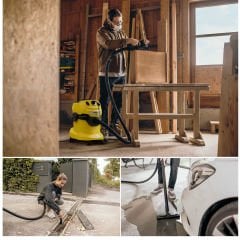 Karcher WD 4 P V-20/5/22 Islak ve Kuru Elektrikli Süpürge