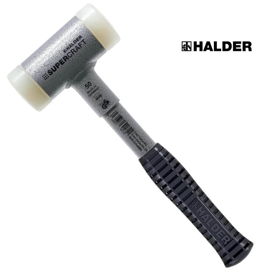 Halder SUPERCRAFT Çelik Saplı Değiştirilebilir Poliüretan Kafa Çekiç