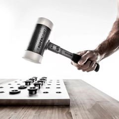 Halder SUPERCRAFT Çelik Saplı Değiştirilebilir Poliüretan Kafa Çekiç