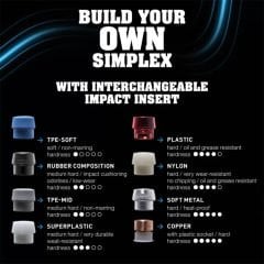 Halder SİMPLEX Değiştirilebilir Gümüş Yedek Başlık