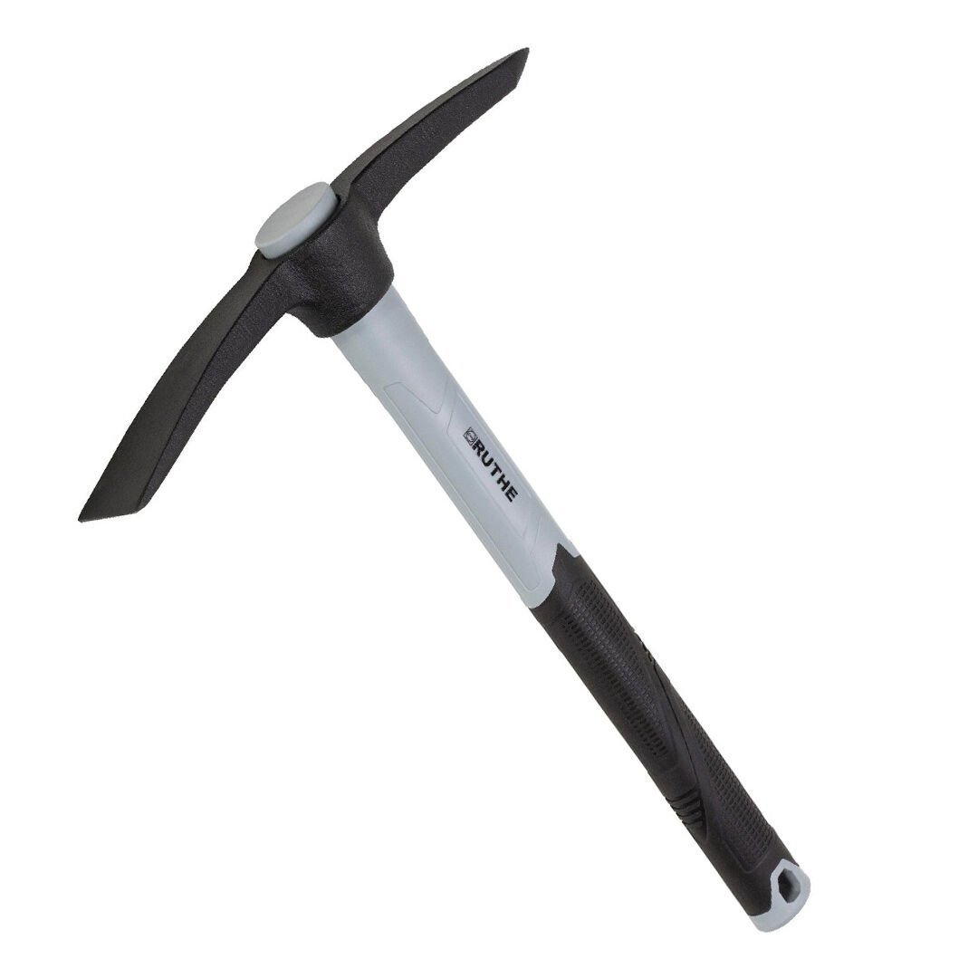 RUTHE Fiber Saplı Çift Taraflı Mini Çapalı Define ve Arkeoloji Kazması