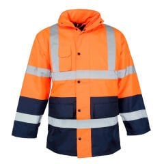 Bestguard Yüksek Görünümlü 5 + 1 Parka Turuncu