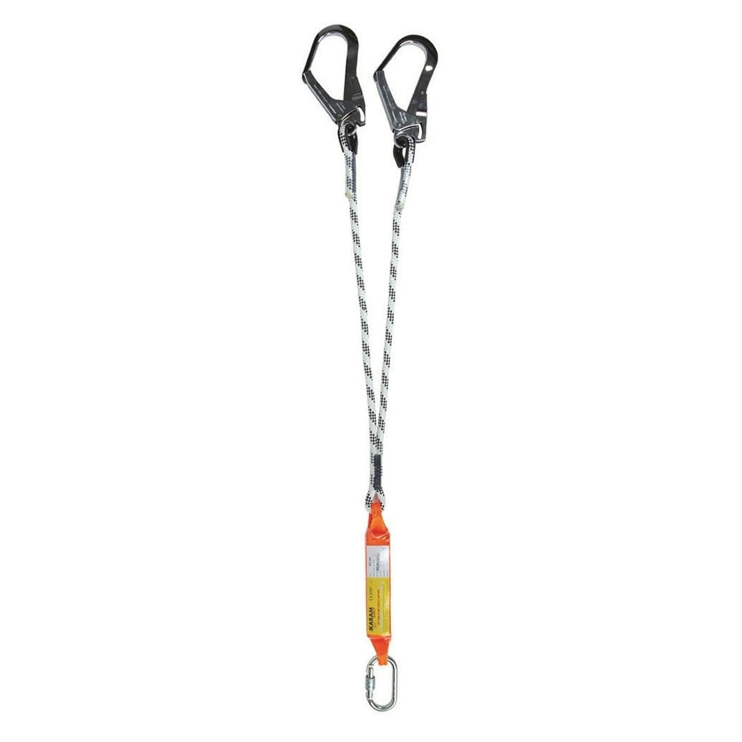 Karam KA341 Şok Emici Çift Kollu Statik Halatlı Büyük Kancalı