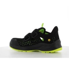 Safety Jogger MODULO BLACK S1P S SRC SR ESD FO SANDAL İş Güvenlik Ayakkabısı