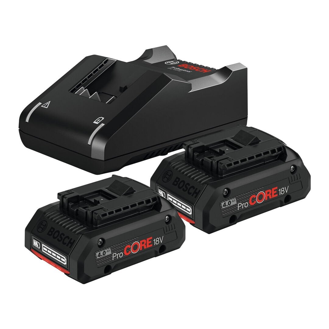 Bosch Professional ProCORE18V 4.0Ah + GAL 1880 CV x2 Batarya/Akü Seti