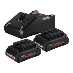 Bosch Professional ProCORE18V 4.0Ah + GAL 1880 CV x2 Batarya/Akü Seti