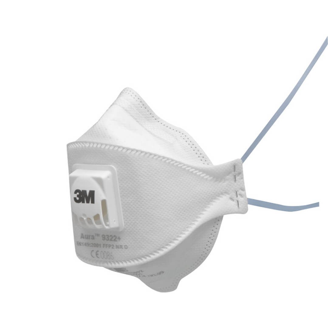 3M™ 9322 Aura FFP2 Ventilli Toz ve Sis Maskesi