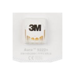 3M™ 9322 Aura FFP2 Ventilli Toz ve Sis Maskesi
