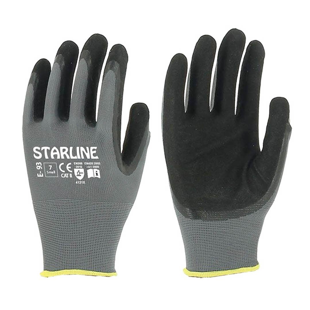 Starline E-93 Mikro Köpük Nitril İş Eldiveni 10