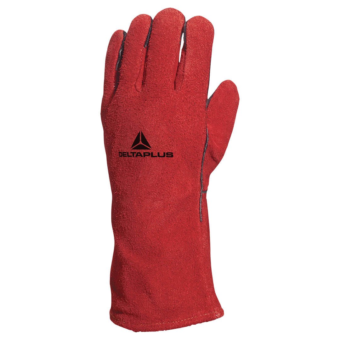 Delta Plus CA515R Deri Isıya Dayanklı Kaynakçı Eldiveni No: 10