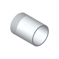 Alüminyum Nipel  4″ Ø115, L=60, 6060 Kaynaklı