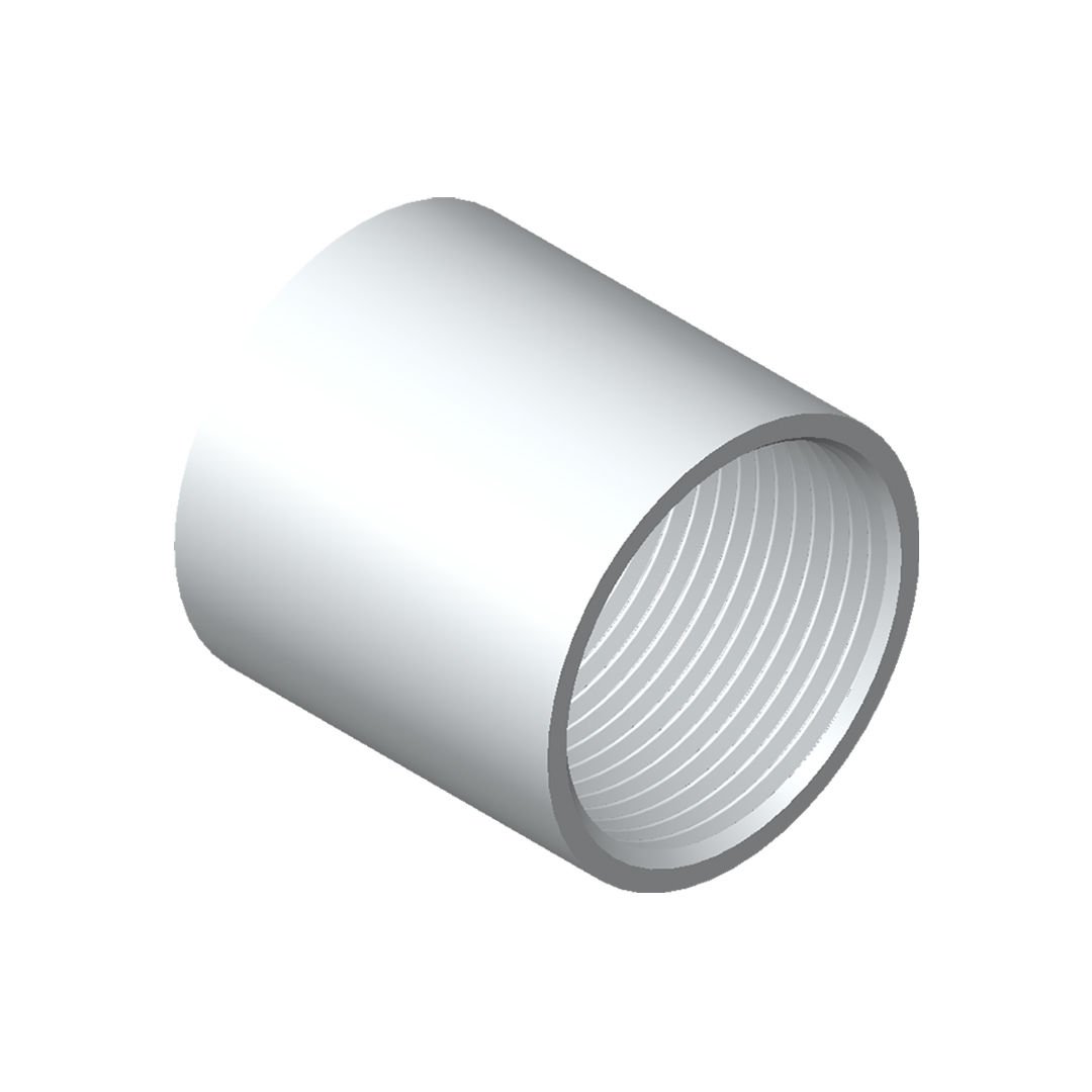 Alüminyum Manşon 4″ Ø125, L=90, 6060 Bilezik