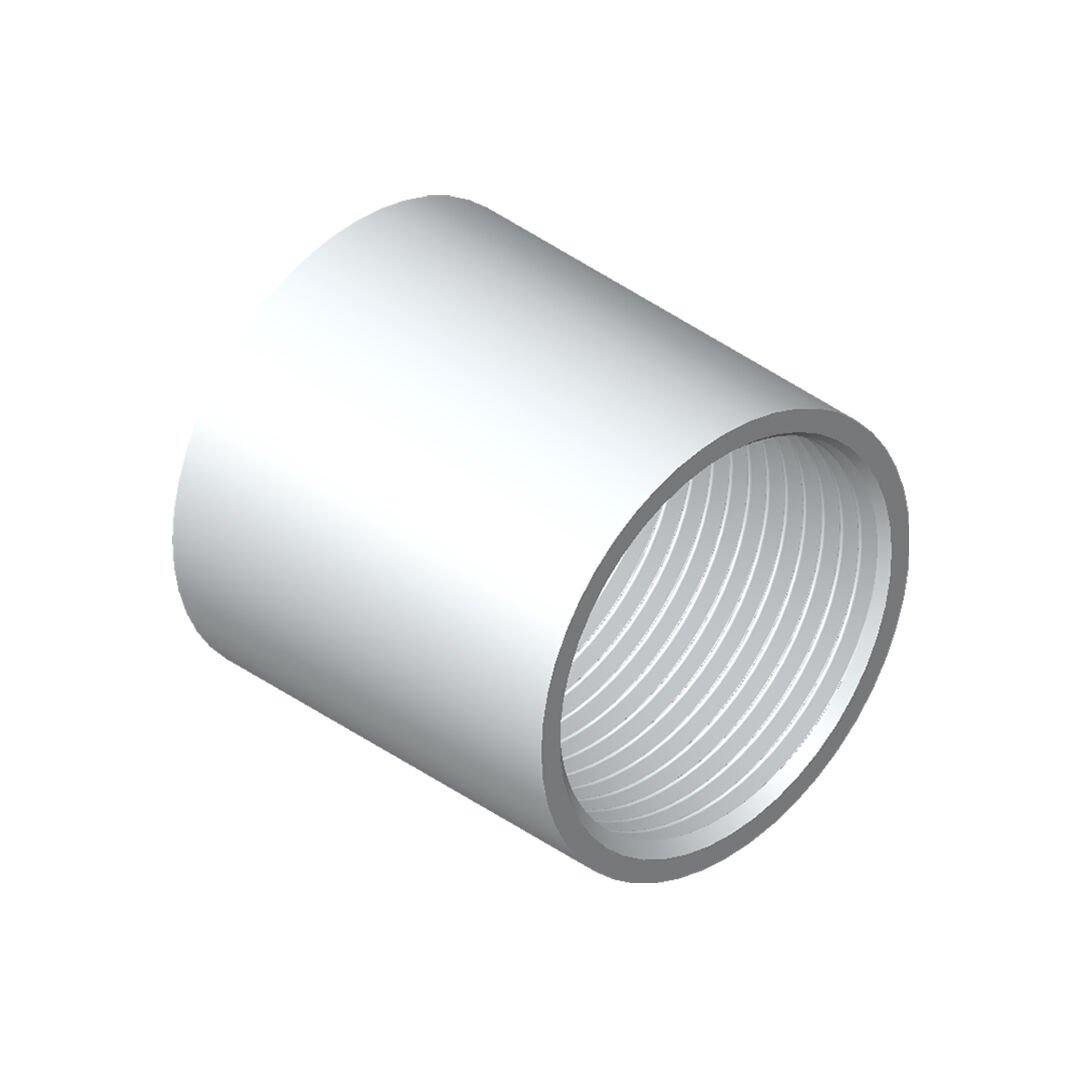 Alüminyum Manşon 1 1/4″ Ø50, L=50, 6060 Bilezik