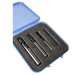 Teknik Drill's Dört Ağız Karbür Freze Seti