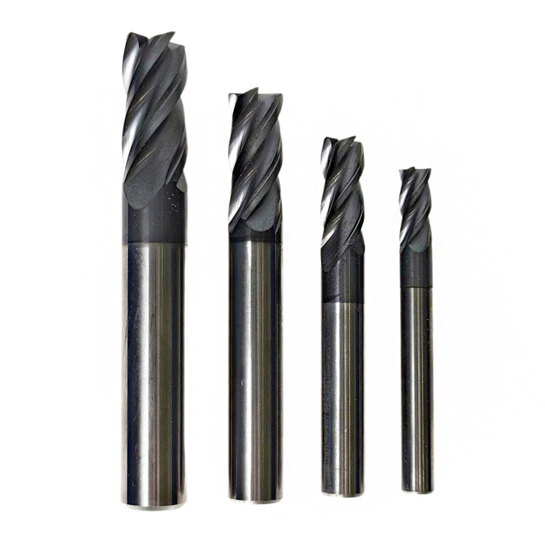 Teknik Drill's Dört Ağız Karbür Freze Seti