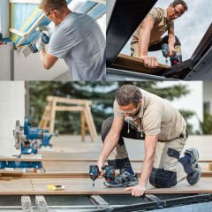 Bosch Professional GDR 18V-200 C 5.0AH Akülü Darbeli Somun Sıkma Makinesi