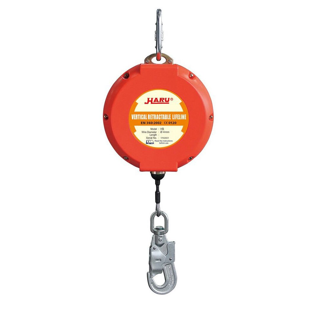 Karam KD15 Geri Sarımlı Çelik Halatlı Düşüş Durdurucu (YOYO) HARU 15 Mt