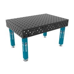 GPPH PRO Kaynak Masası Sabit Ayaklı Ø28 Delikli 100X100 Izgara Yüzeyli