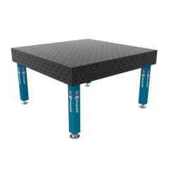 GPPH PRO Kaynak Masası Sabit Ayaklı Ø16 Delikli 100X100 Izgara Yüzeyli 1200x800