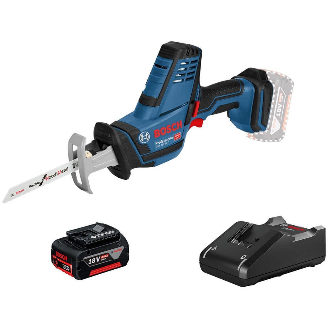 Bosch GSA 18 V-LI C Akülü Tilki Kuyruğu Testere