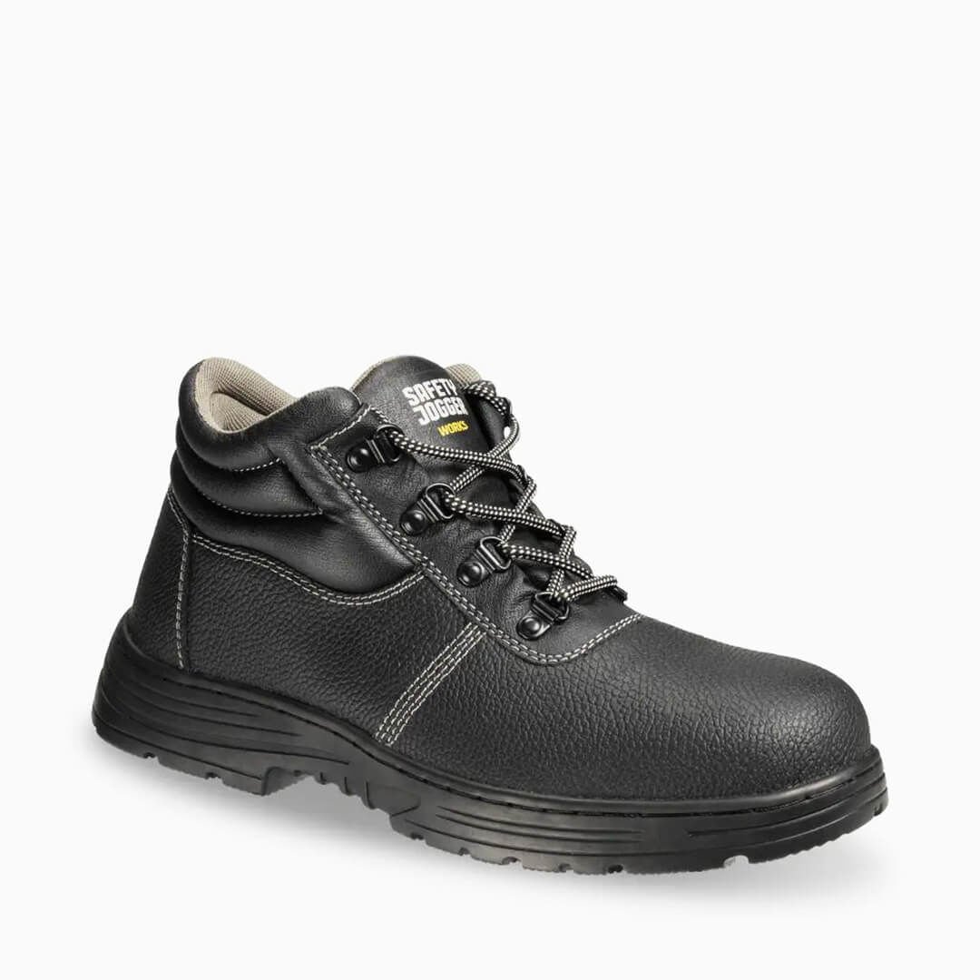 Safety Jogger LABOR BLACK S3 SR HI CI FO HRO İş Güvenlik Botu
