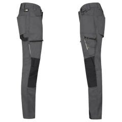 Safety Jogger MAPLE Koyu Gri Çok Cepli Taktik İş Pantolonu