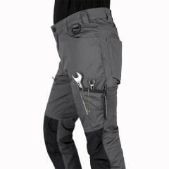 Safety Jogger MAPLE Koyu Gri Çok Cepli Taktik İş Pantolonu