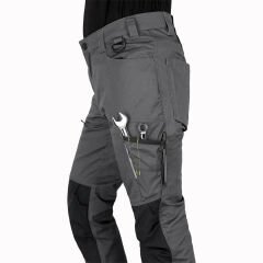 Safety Jogger MAPLE Koyu Gri Çok Cepli Taktik İş Pantolonu