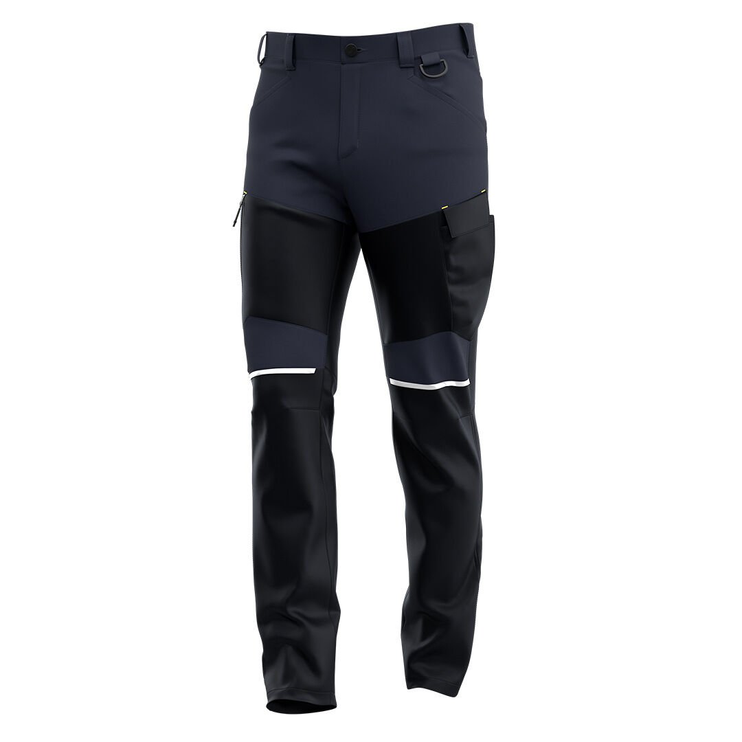 Safety Jogger OAK Gece Mavi Çok Cepli Taktik İş Pantolonu Kadın