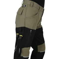 Safety Jogger OAK Haki Çok Cepli Taktik İş Pantolonu