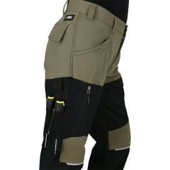 Safety Jogger OAK Haki Çok Cepli Taktik İş Pantolonu