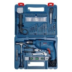Bosch Professional GSB 600 Darbeli Matkap + 100 Parça Set