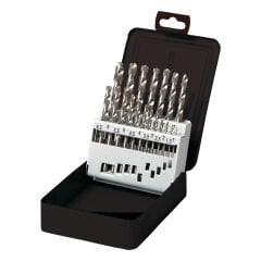 Teknik Drill's 19 Parça Taşlanmış Matkap Ucu Seti