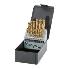 Teknik Drill's 19 Parça TİN Kaplı Matkap Ucu Seti