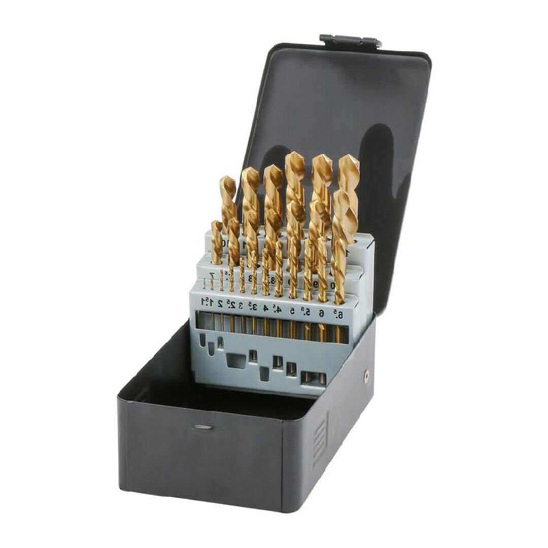 Teknik Drill's 25 Parça TİN Kaplı Matkap Ucu Seti