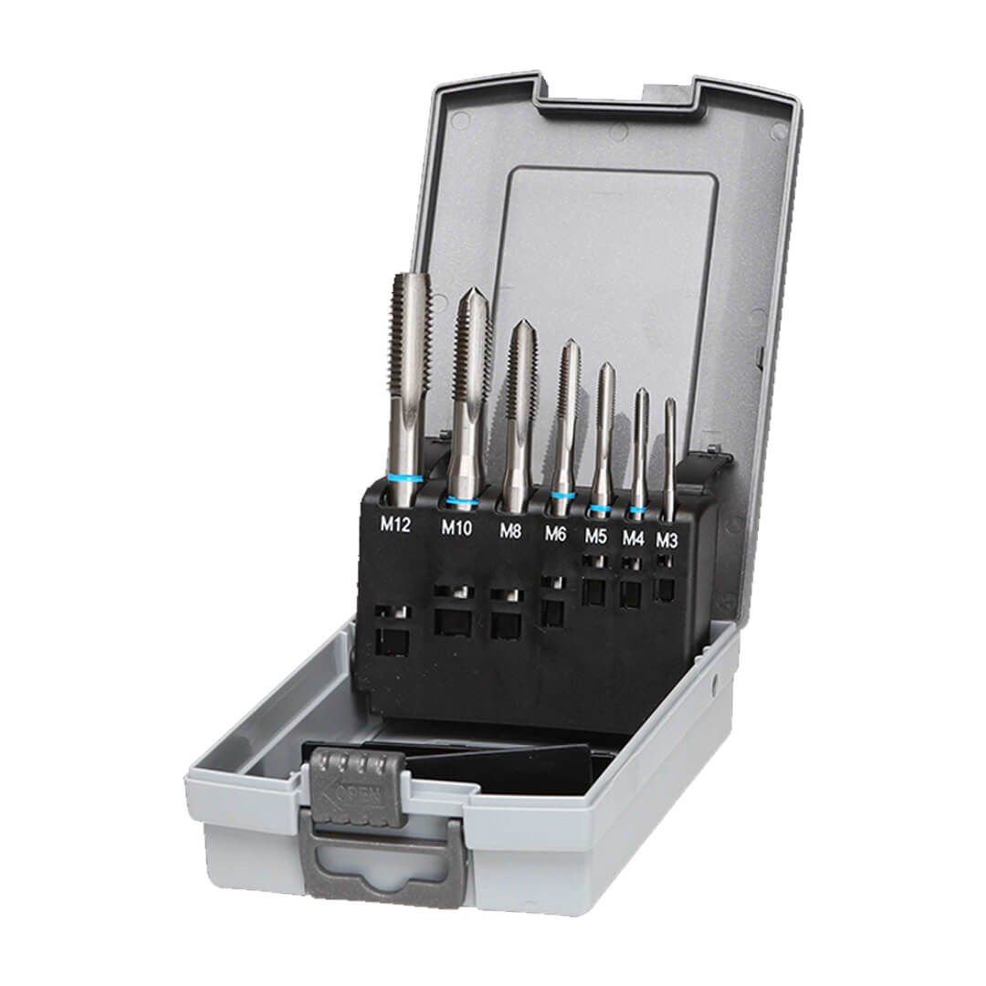 Teknik Drill's 7 Parça HSS Makine Kılavuz Seti
