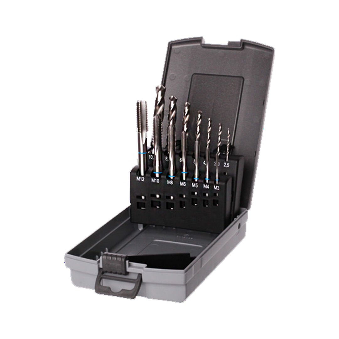 Teknik Drill's 14 Parça HSS Matkap Ucu +  HSS-S Makine Kılavuz Seti