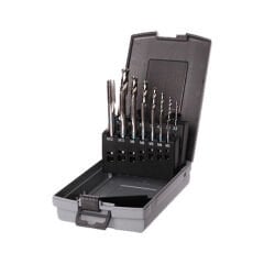 Teknik Drill's 14 Parça HSS-E Matkap Ucu + HSS-E Makine Kılavuz Seti