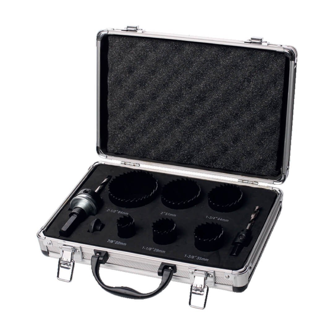 Teknik Drill's 9 Parça Bimetal Panç Seti Elektrikçi