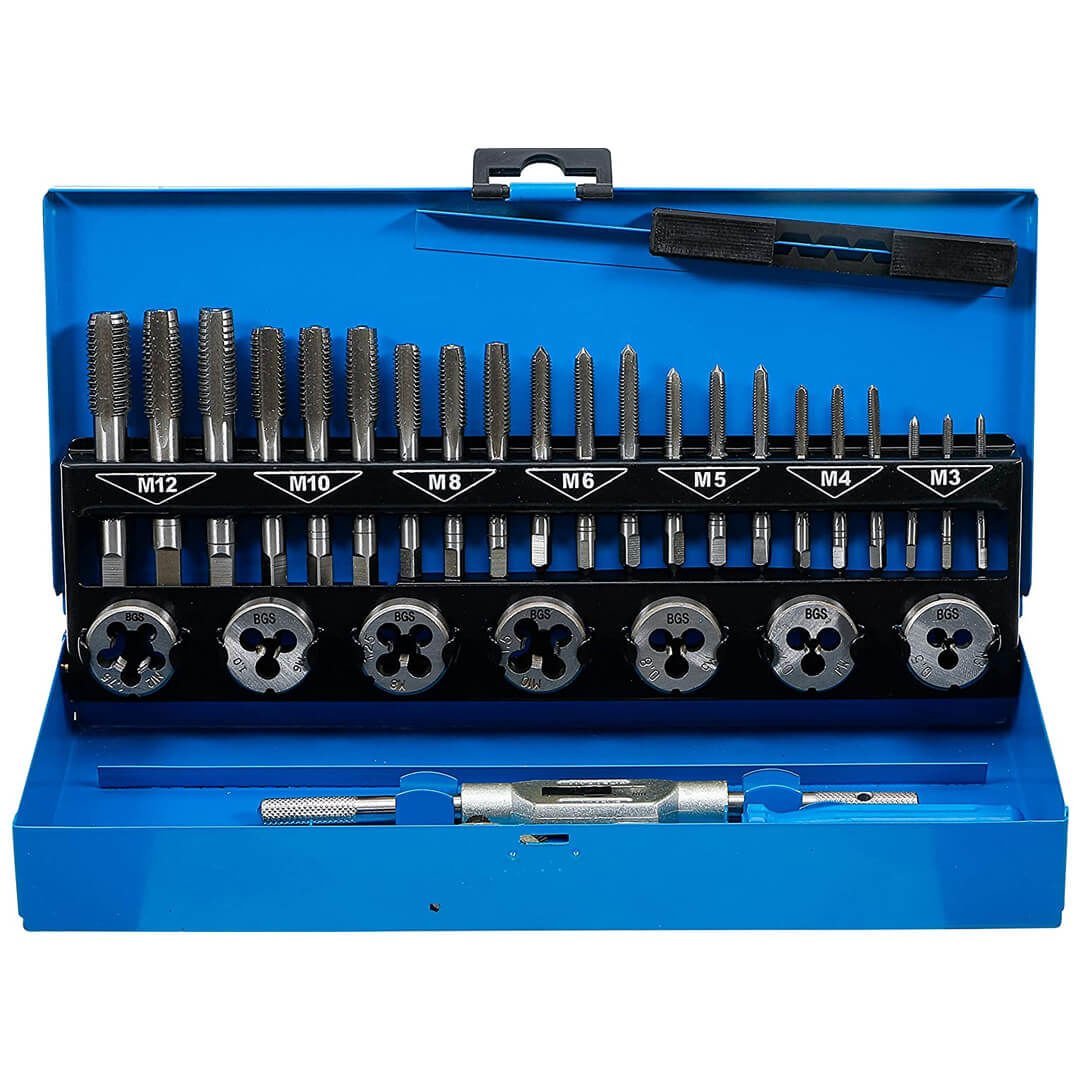 BGS 32 Parça M3-M12 El Kılavuzu Ve Pafta Takımı
