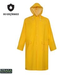 İZRASA NM05 Astarlı 32 mm Pvc Kumaş Sarı Yağmurluk